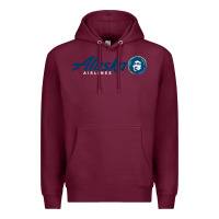 Burgundy alaska eskimo Premium Hoodie - linhVisuals