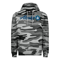 Slate Camo alaska eskimo Premium Hoodie - linhVisuals