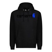Black carhartt Premium Hoodie - linhVisuals