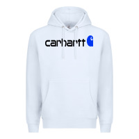 White carhartt Premium Hoodie - linhVisuals