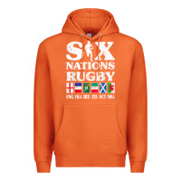 Carrot rugby 6 nations england france ireland italy scotland wales t shirt Premium Hoodie - linhVisuals