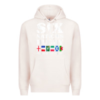 Pale Pink rugby 6 nations england france ireland italy scotland wales t shirt Premium Hoodie - linhVisuals