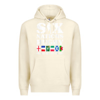 Sandshell rugby 6 nations england france ireland italy scotland wales t shirt Premium Hoodie - linhVisuals