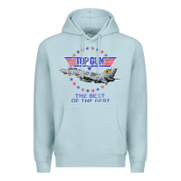 Blue Mist top gun the best of the best Premium Hoodie - linhVisuals