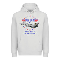 Dove Grey top gun the best of the best Premium Hoodie - linhVisuals
