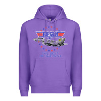 Purple top gun the best of the best Premium Hoodie - linhVisuals