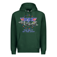Sports Green top gun the best of the best Premium Hoodie - linhVisuals