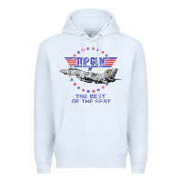 White top gun the best of the best Premium Hoodie - linhVisuals