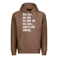 Chestnut trending sarcastic adult humor Premium Hoodie - linhVisuals