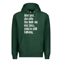 Sports Green trending sarcastic adult humor Premium Hoodie - linhVisuals