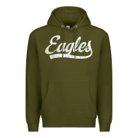 Army Green eagles school sports fan team spirit mascot gift Premium Hoodie - linhVisuals
