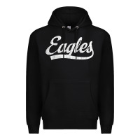Black eagles school sports fan team spirit mascot gift Premium Hoodie - linhVisuals