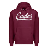Burgundy eagles school sports fan team spirit mascot gift Premium Hoodie - linhVisuals