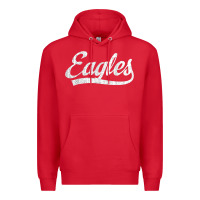Red eagles school sports fan team spirit mascot gift Premium Hoodie - linhVisuals