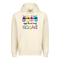 Sandshell easter egg hunting squad kindergarten squad girls boys kids Premium Hoodie - linhVisuals