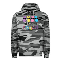 Slate Camo easter egg hunting squad kindergarten squad girls boys kids Premium Hoodie - linhVisuals