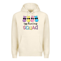 Tofu easter egg hunting squad kindergarten squad girls boys kids Premium Hoodie - linhVisuals