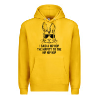 Lemon sunglass bunny hip hop hippity  easter gift  mens & womens t shirt Premium Hoodie - linhVisuals