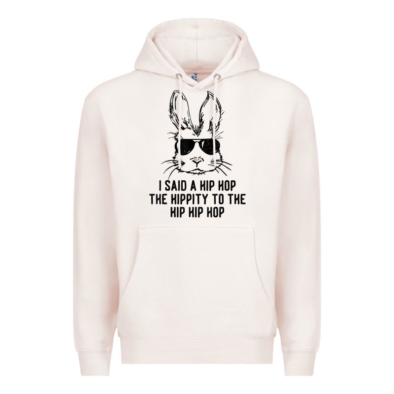 Sunglass Bunny Hip Hop Hippity  Easter Gift  Mens & Womens T Shirt Premium Hoodie by linhVisuals | Teevron