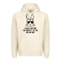 Tofu sunglass bunny hip hop hippity  easter gift  mens & womens t shirt Premium Hoodie - linhVisuals