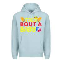 Taco Bout A Baby Pregnancy Announcement Cinco De Mayo Party T Shirt Premium Hoodie | Teevron