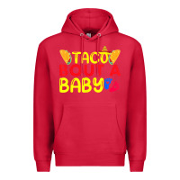 Cardinal taco bout a baby pregnancy announcement cinco de mayo party t shirt Premium Hoodie - linhVisuals