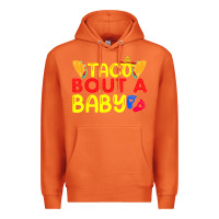 Carrot taco bout a baby pregnancy announcement cinco de mayo party t shirt Premium Hoodie - linhVisuals