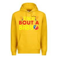 Lemon taco bout a baby pregnancy announcement cinco de mayo party t shirt Premium Hoodie - linhVisuals