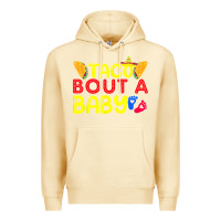 Pina Colada taco bout a baby pregnancy announcement cinco de mayo party t shirt Premium Hoodie - linhVisuals