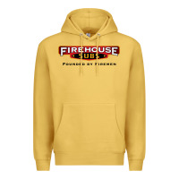 Antique Gold firehouse subs Premium Hoodie - linhVisuals