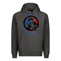 Charcoal Heather american patriot Premium Hoodie - linhVisuals