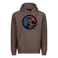 Coffee american patriot Premium Hoodie - linhVisuals