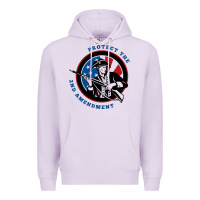 Lilac american patriot Premium Hoodie - linhVisuals