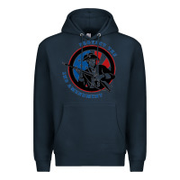 Navy american patriot Premium Hoodie - linhVisuals