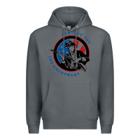 Rock american patriot Premium Hoodie - linhVisuals