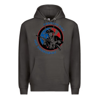 Smoke american patriot Premium Hoodie - linhVisuals