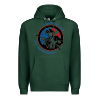 Sports Green american patriot Premium Hoodie - linhVisuals