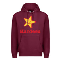 Burgundy hardee's Premium Hoodie - linhVisuals