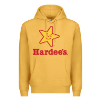 Mustard hardee's Premium Hoodie - linhVisuals