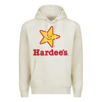 Oatmeal Heather hardee's Premium Hoodie - linhVisuals