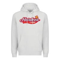 Dove Grey hardee's Premium Hoodie - linhVisuals