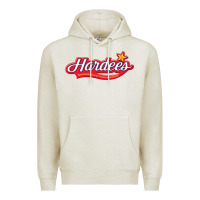 Oatmeal Heather hardee's Premium Hoodie - linhVisuals
