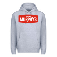 Heather Grey papa murphy's Premium Hoodie - linhVisuals