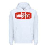 White papa murphy's Premium Hoodie - linhVisuals