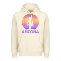 Sandshell arizona   vintage retro cactus souvenir gift t shirt Premium Hoodie - linhVisuals