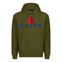 Army Green DELTA Premium Hoodie - linhVisuals