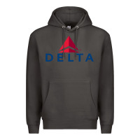 Smoke DELTA Premium Hoodie - linhVisuals