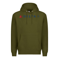 Army Green DELTA SKY TEAM Premium Hoodie - linhVisuals
