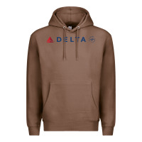 Chestnut DELTA SKY TEAM Premium Hoodie - linhVisuals