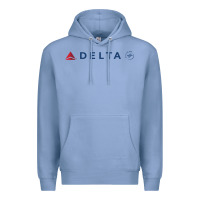 Colony Blue DELTA SKY TEAM Premium Hoodie - linhVisuals